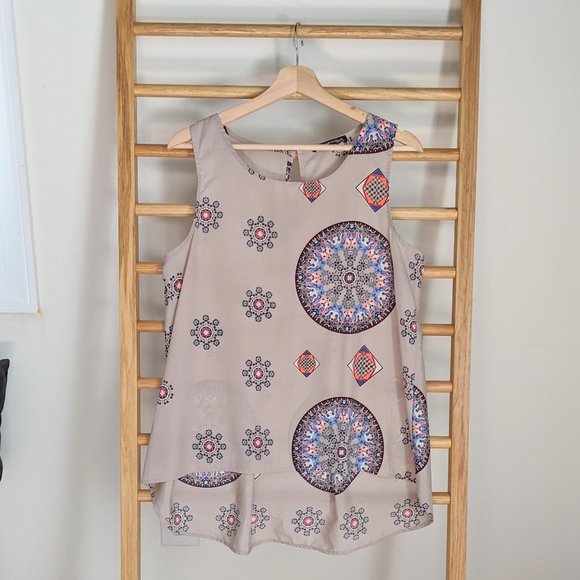 Carmela Boho Babydoll Top - Picture 1 of 6
